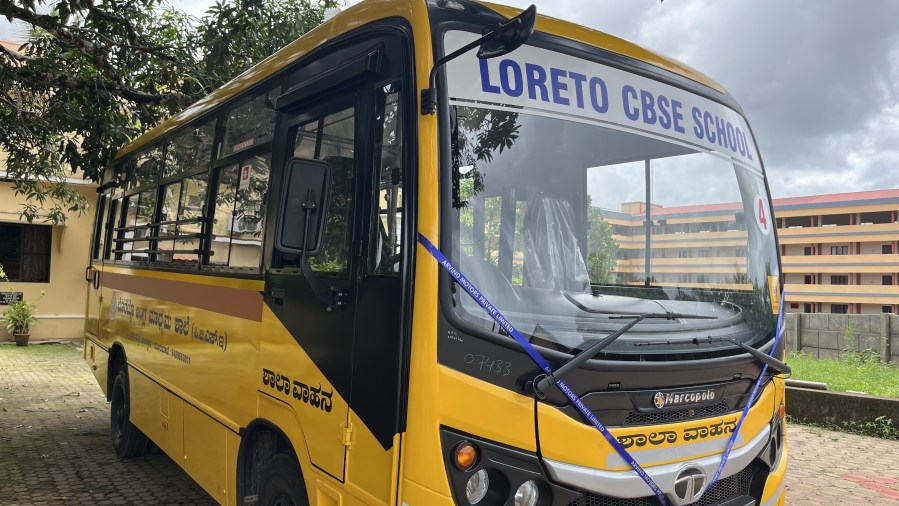 New Bus Addition at Loretto CBSE School, Loretto