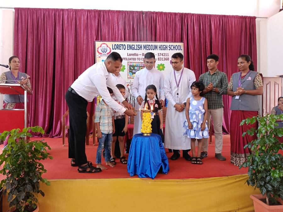 Loreto English Medium High School Reopens with Enthusiasm for Academic Year 2025–26.