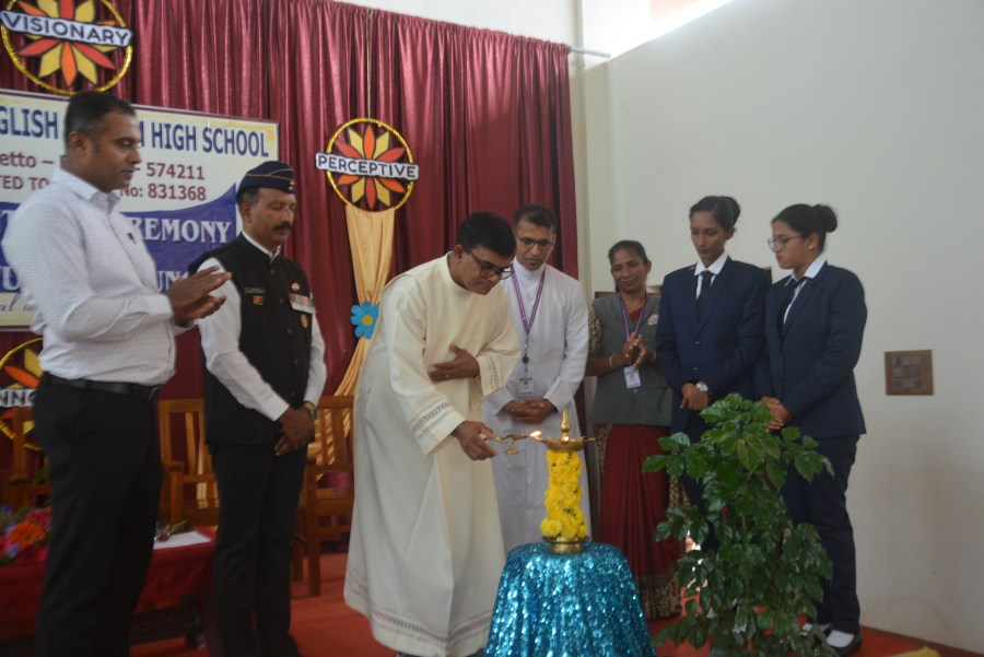 Empowered to lead, Inspired to serve: Investiture at Loreto CBSE School.