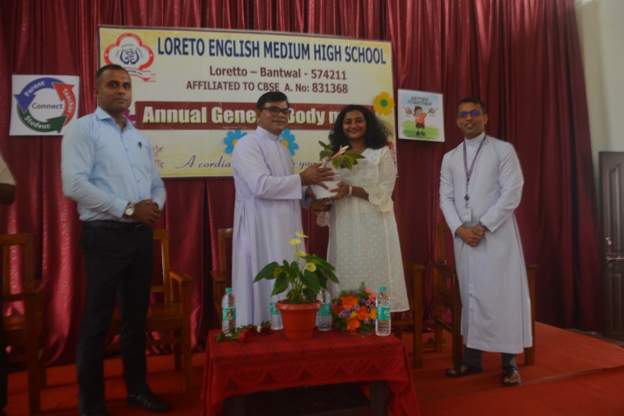 PTA Annual General Body Meeting at Loreto CBSE School