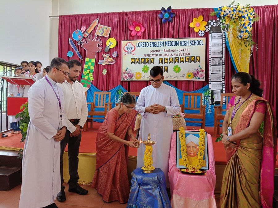Saluting Our Mentors: Celebrating Teacher’s Day at Loreto English Medium High School