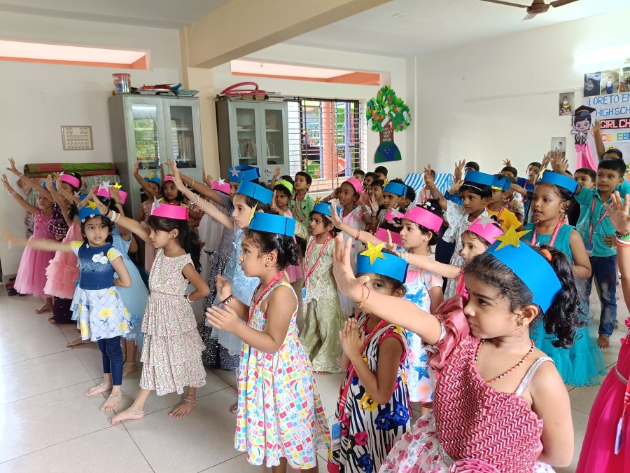 Honouring Girl Children: Girl Child Day Celebration at Loreto English Medium High School