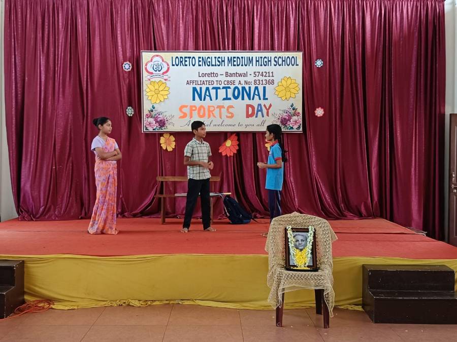 Embracing the Spirit of the Game: Loreto School Celebrates National Sports Day
