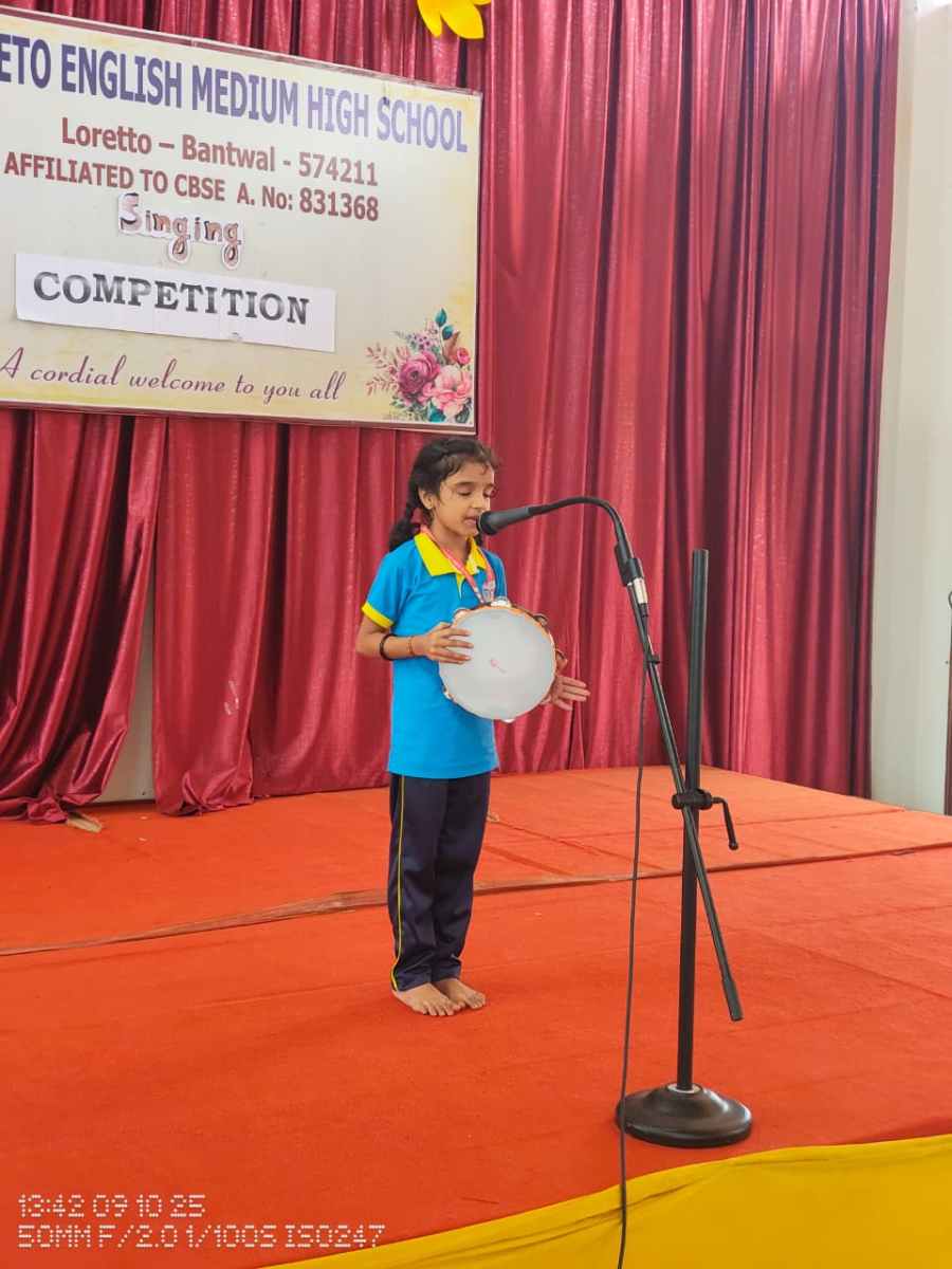 Musical Magic Unfolds at Loreto English Medium High School