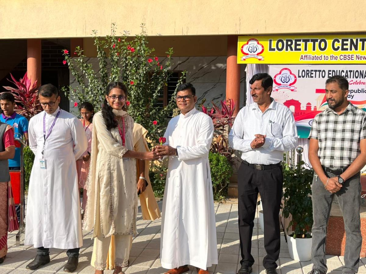 Celebrating India’s Glory: 77th Republic Day at Loretto Central School