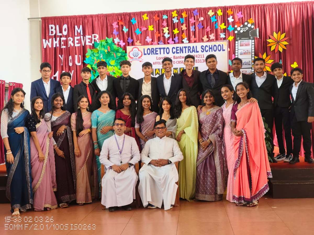 Bidding Adieu: Farewell Programme for Grade X at Loretto Central School